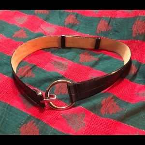 Woman’s Belt WCM New York Calf skin leather GUC